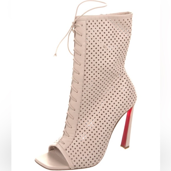 Christian Louboutin Condora booty Leche Eur 40 Retail $1595 - Picture 6 of 9